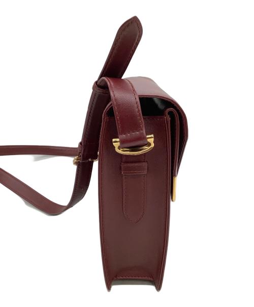 Cartier（カルティエ）Cartier (カルティエ) ショルダーバッグ  マストライン ボルドーの古着・服飾アイテム