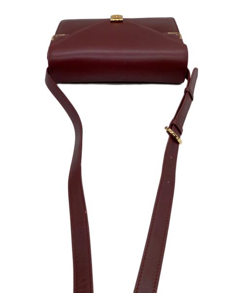 Cartier（カルティエ）Cartier (カルティエ) ショルダーバッグ  マストライン ボルドーの古着・服飾アイテム