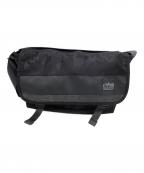 Manhattan Portage BLACK LABELマンハッタンポーテージ ブラックレーベル）の古着「メッセンジャーバッグ」｜ブラック