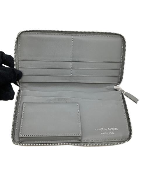 COMME des GARCONS（コムデギャルソン）COMME des GARCONS (コムデギャルソン) 長財布 ポルカドット柄 グレーの古着・服飾アイテム