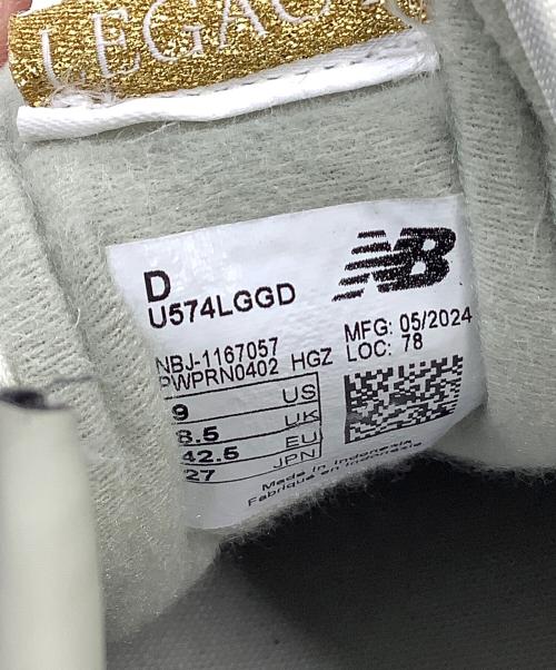 NEW BALANCE（ニューバランス）NEW BALANCE (ニューバランス) 574 LEGACY U574GGGD グレー サイズ:27の古着・服飾アイテム