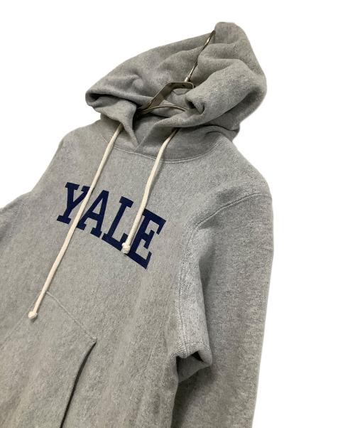 Champion REVERSE WEAVE（チャンピオン リバース ウィーブ）Champion REVERSE WEAVE (チャンピオン リバース ウィーブ) パーカー YALE グレー サイズ:Mの古着・服飾アイテム
