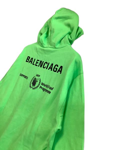 BALENCIAGA（バレンシアガ）BALENCIAGA (バレンシアガ) パーカー グリーン サイズ:Sの古着・服飾アイテム