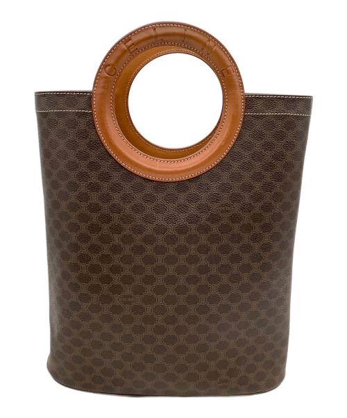 CELINE（セリーヌ）CELINE (セリーヌ) ハンドバッグ マカダム柄 ブラウンの古着・服飾アイテム
