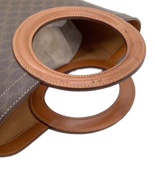 CELINE（セリーヌ）CELINE (セリーヌ) ハンドバッグ マカダム柄 ブラウンの古着・服飾アイテム