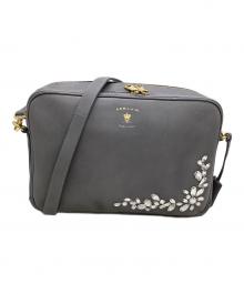 A.D.M.J.（エーディーエムジェイ）の古着「ショルダーバッグ」｜グレー×ゴールド