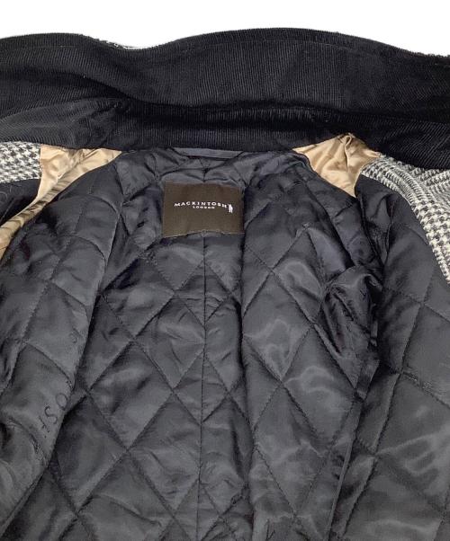 MACKINTOSH PHILOSOPHY（マッキントッシュ フィロソフィー）MACKINTOSH PHILOSOPHY (マッキントッシュ フィロソフィー) ウールコート ブラック サイズ:Lの古着・服飾アイテム