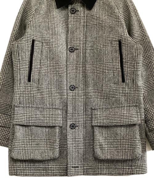 MACKINTOSH PHILOSOPHY（マッキントッシュ フィロソフィー）MACKINTOSH PHILOSOPHY (マッキントッシュ フィロソフィー) ウールコート ブラック サイズ:Lの古着・服飾アイテム