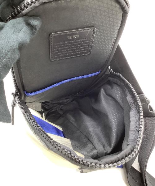 TUMI（トゥミ）TUMI (トゥミ) ボディバッグ ブラック×ブルーの古着・服飾アイテム