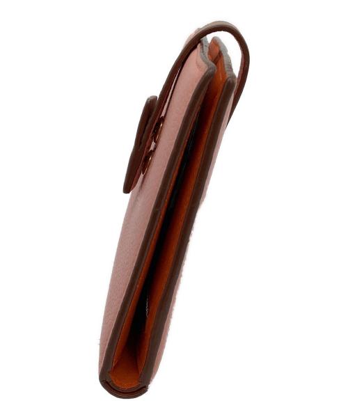 LOEWE（ロエベ）LOEWE (ロエベ) ミディアムバーティカルウォレット ピンクの古着・服飾アイテム