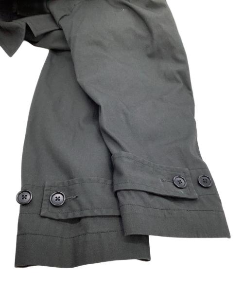 MHL（エムエイチエル）MHL (エムエイチエル) ステンカラーコート PROOFED COTTON NYLON TWILL ブラック サイズ:Mの古着・服飾アイテム