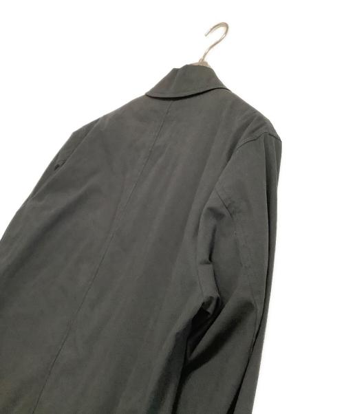 MHL（エムエイチエル）MHL (エムエイチエル) ステンカラーコート PROOFED COTTON NYLON TWILL ブラック サイズ:Mの古着・服飾アイテム