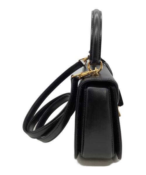 GUCCI（グッチ）GUCCI (グッチ) 2WAYショルダーバッグ ブラックの古着・服飾アイテム