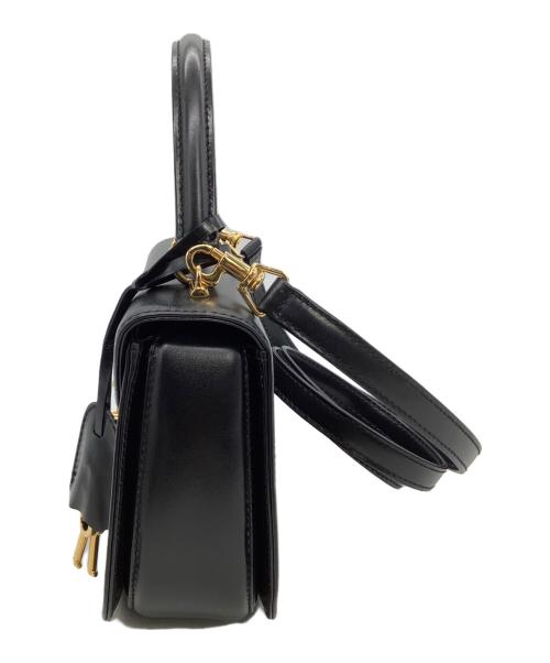 GUCCI（グッチ）GUCCI (グッチ) 2WAYショルダーバッグ ブラックの古着・服飾アイテム