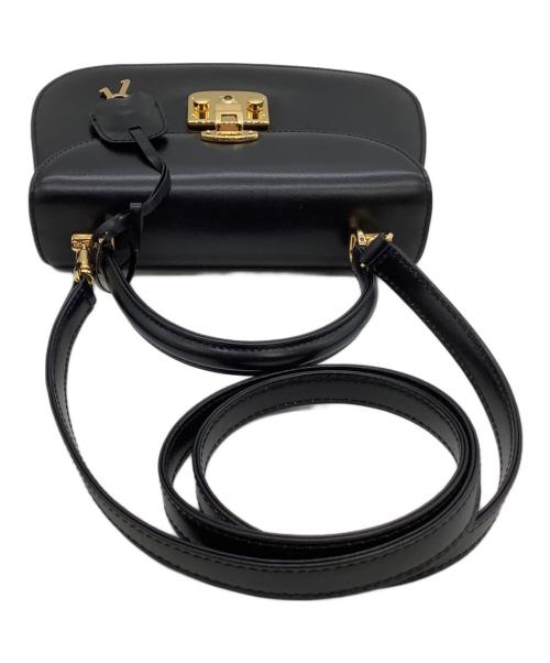 GUCCI（グッチ）GUCCI (グッチ) 2WAYショルダーバッグ ブラックの古着・服飾アイテム