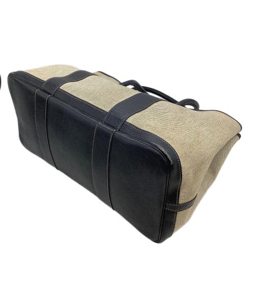 HERMES（エルメス）HERMES (エルメス) トートバッグ ガーデンパーティPM ベージュ×ブラックの古着・服飾アイテム