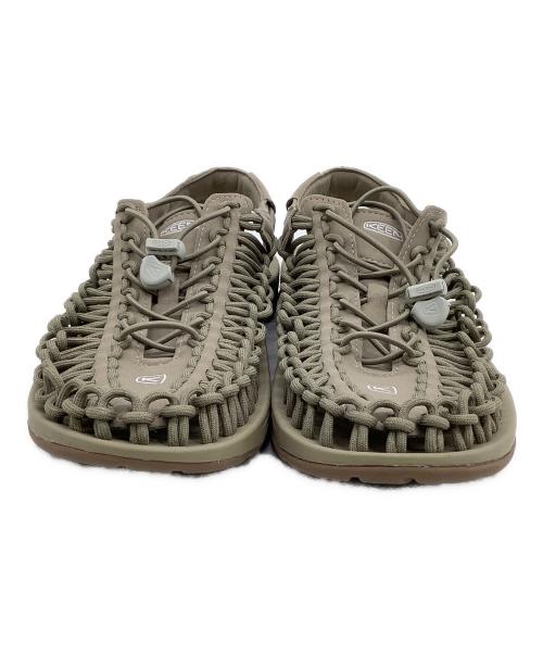 KEEN（キーン）KEEN (キーン) スニーカーサンダル　	UNEEK ベージュ サイズ:28の古着・服飾アイテム