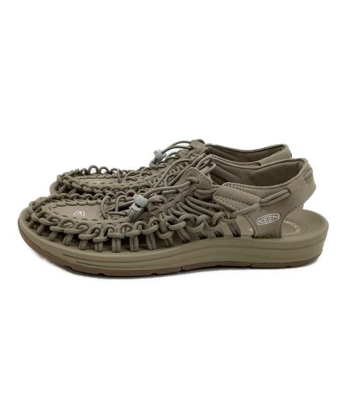 KEEN（キーン）KEEN (キーン) スニーカーサンダル　	UNEEK ベージュ サイズ:28の古着・服飾アイテム