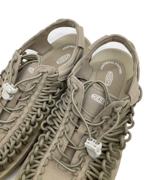 KEEN（キーン）KEEN (キーン) スニーカーサンダル　	UNEEK ベージュ サイズ:28の古着・服飾アイテム