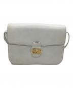 CELINEセリーヌ）の古着「ショルダーバッグ」｜ホワイト