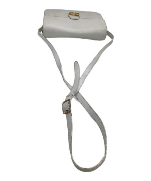 CELINE（セリーヌ）CELINE (セリーヌ) ショルダーバッグ ホワイトの古着・服飾アイテム