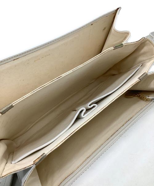 CELINE（セリーヌ）CELINE (セリーヌ) ショルダーバッグ ホワイトの古着・服飾アイテム