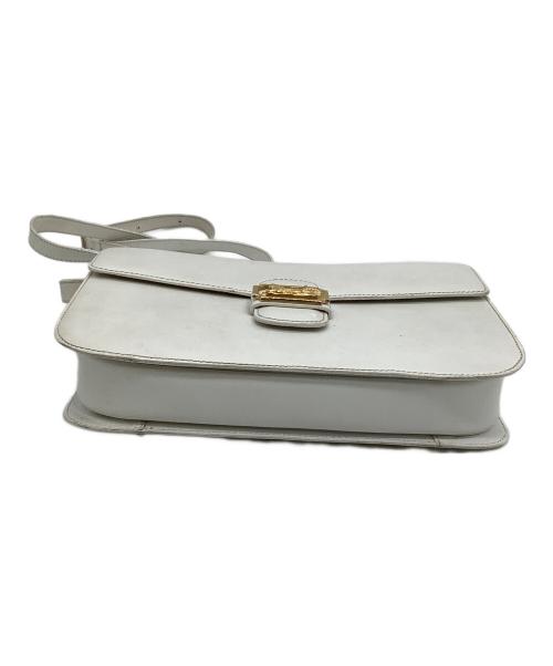 CELINE（セリーヌ）CELINE (セリーヌ) ショルダーバッグ ホワイトの古着・服飾アイテム