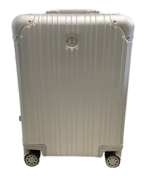 Mercedes Benz（メルセデスベンツ）Mercedes Benz (メルセデスベンツ) キャリーバッグ シルバーの古着・服飾アイテム