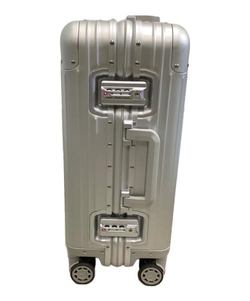 Mercedes Benz（メルセデスベンツ）Mercedes Benz (メルセデスベンツ) キャリーバッグ シルバーの古着・服飾アイテム