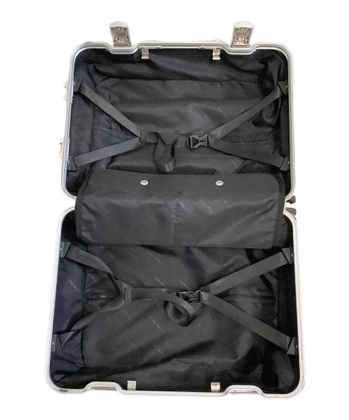 Mercedes Benz（メルセデスベンツ）Mercedes Benz (メルセデスベンツ) キャリーバッグ シルバーの古着・服飾アイテム