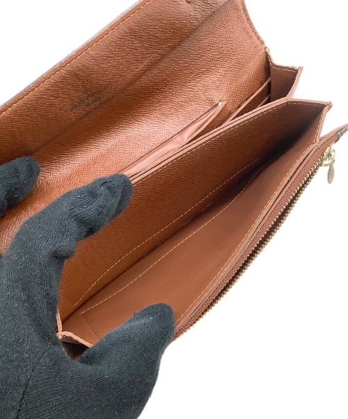 LOUIS VUITTON（ルイ ヴィトン）LOUIS VUITTON (ルイ ヴィトン) 長財布 モノグラム ポルトフォイユ・アコルディオン ブラウンの古着・服飾アイテム