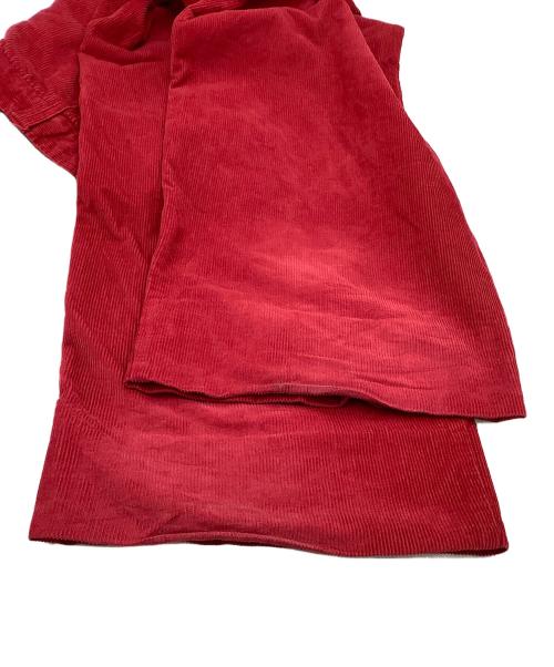 Maison Margiela（メゾンマルジェラ）Maison Margiela (メゾンマルジェラ) コーデュロイパンツ レッド サイズ:46の古着・服飾アイテム