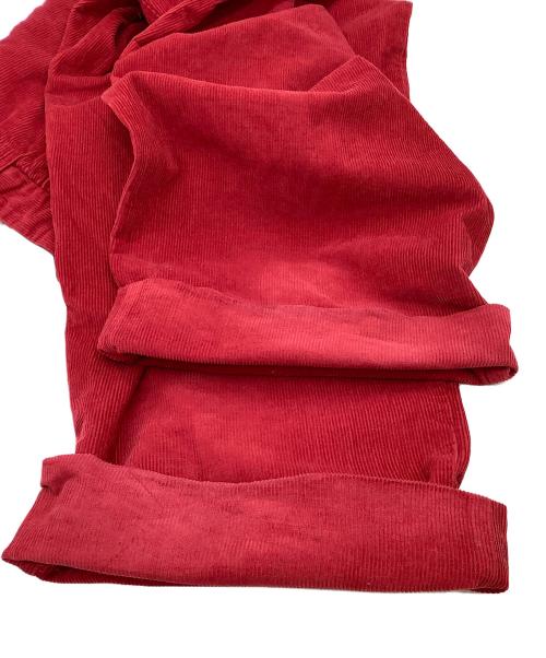 Maison Margiela（メゾンマルジェラ）Maison Margiela (メゾンマルジェラ) コーデュロイパンツ レッド サイズ:46の古着・服飾アイテム