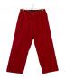 Maison Margiela（メゾンマルジェラ）の古着「コーデュロイパンツ」｜レッド