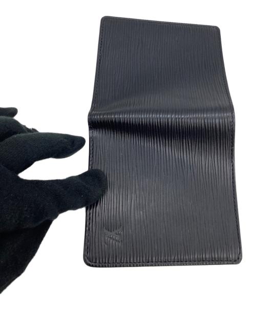 LOUIS VUITTON（ルイ ヴィトン）LOUIS VUITTON (ルイ ヴィトン) 2つ折り財布 エピ ブラックの古着・服飾アイテム