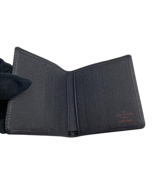 LOUIS VUITTON（ルイ ヴィトン）LOUIS VUITTON (ルイ ヴィトン) 2つ折り財布 エピ ブラックの古着・服飾アイテム