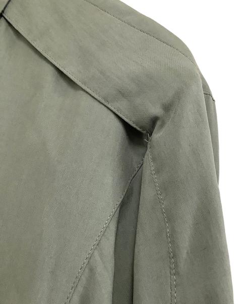 Christian Dior MONSIEUR pret a porter（クリスチャンディオール）Christian Dior MONSIEUR pret a porter (クリスチャンディオール) トレンチコート　pret a porter　Y-TK-03　 グリーン サイズ:Mの古着・服飾アイテム