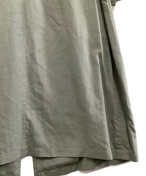 Christian Dior MONSIEUR pret a porter（クリスチャンディオール）Christian Dior MONSIEUR pret a porter (クリスチャンディオール) トレンチコート　pret a porter　Y-TK-03　 グリーン サイズ:Mの古着・服飾アイテム
