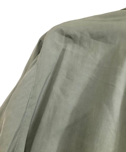 Christian Dior MONSIEUR pret a porter（クリスチャンディオール）Christian Dior MONSIEUR pret a porter (クリスチャンディオール) トレンチコート　pret a porter　Y-TK-03　 グリーン サイズ:Mの古着・服飾アイテム