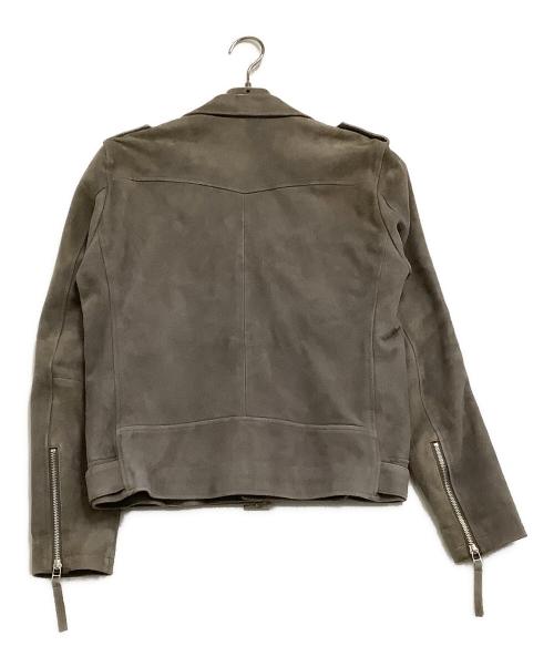 CHORD NUMBER EIGHT（コードナンバーエイト）CHORD NUMBER EIGHT (コードナンバーエイト) ダブルライダースジャケット グレー サイズ:Sの古着・服飾アイテム