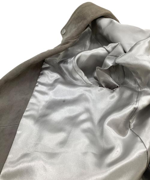 CHORD NUMBER EIGHT（コードナンバーエイト）CHORD NUMBER EIGHT (コードナンバーエイト) ダブルライダースジャケット グレー サイズ:Sの古着・服飾アイテム