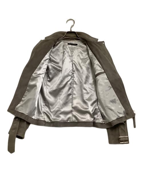 CHORD NUMBER EIGHT（コードナンバーエイト）CHORD NUMBER EIGHT (コードナンバーエイト) ダブルライダースジャケット グレー サイズ:Sの古着・服飾アイテム