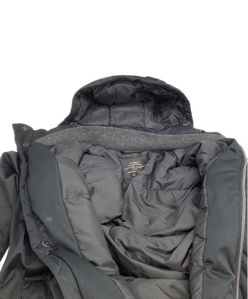 UNITED ARROWS TOKYO（ユナイテッドアローズトウキョウ）UNITED ARROWS TOKYO (ユナイテッドアローズトウキョウ) ダウンコート ブラック サイズ:Sの古着・服飾アイテム