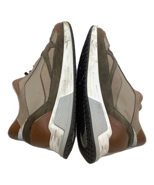 LARDINI（ラルディーニ）LARDINI (ラルディーニ) YOSEUKE AIZAWA ローカットスニーカー ブラウン サイズ:43の古着・服飾アイテム