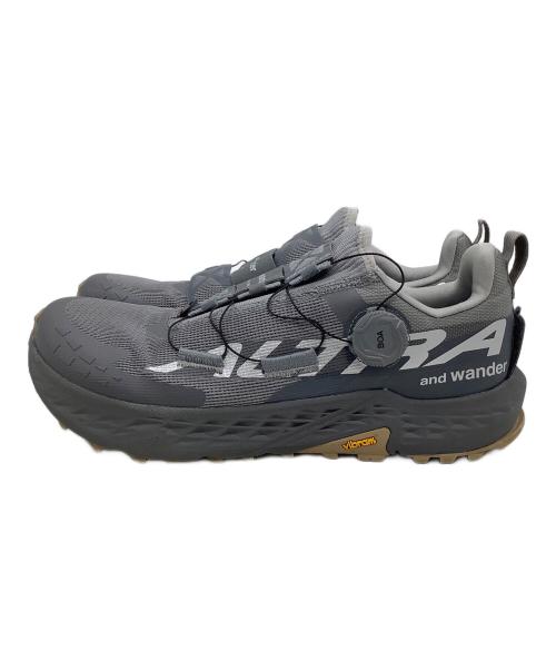 and wander（アンドワンダー）and wander (アンドワンダー) ALTRA (アルトラ) ローカットスニーカー M TIMP 5 BOA AW グレー サイズ: US 10の古着・服飾アイテム