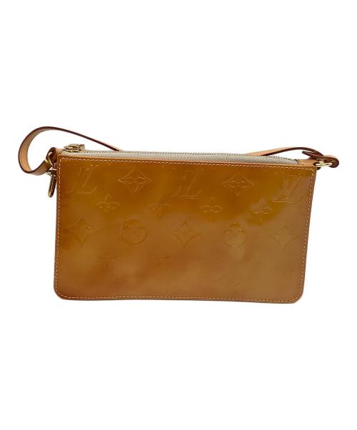 LOUIS VUITTON（ルイ ヴィトン）LOUIS VUITTON (ルイ ヴィトン) アクセサリーポーチ ヴェルニ レキシントン ブラウン×ベージュの古着・服飾アイテム