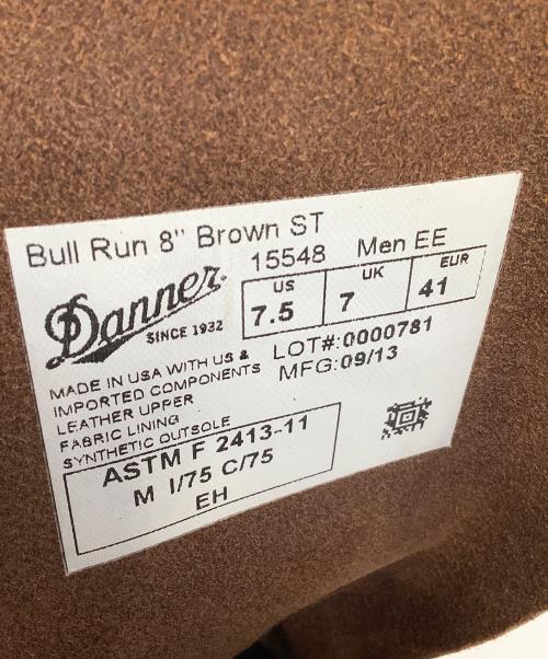 Danner（ダナー）Danner (ダナー) レースアップブーツ Bull Run 8 Brown ST ブラウン サイズ:US7.5の古着・服飾アイテム