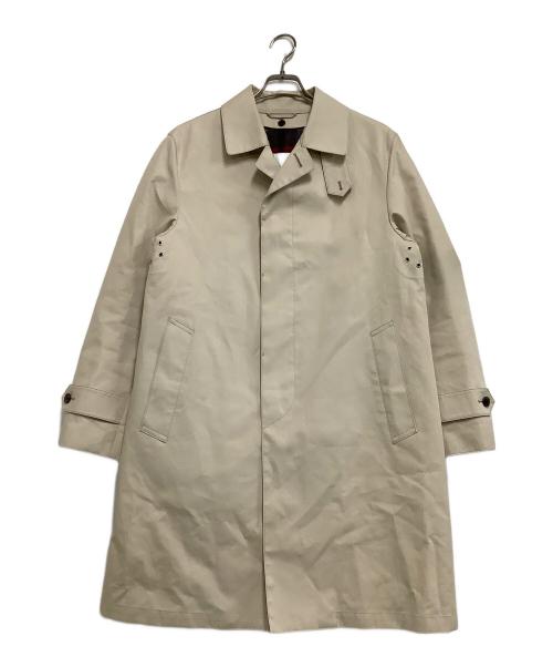 MACKINTOSH PHILOSOPHY（マッキントッシュ フィロソフィー）MACKINTOSH PHILOSOPHY (マッキントッシュ フィロソフィー) ステンカラーコート ベージュ サイズ:40の古着・服飾アイテム