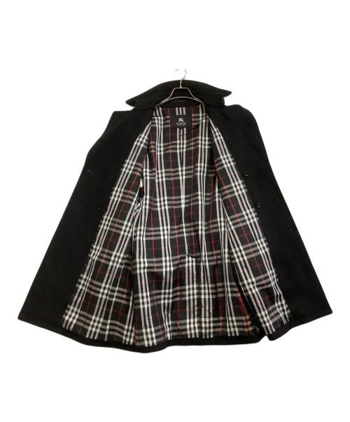 BURBERRY BLACK LABEL（バーバリーブラックレーベル）BURBERRY BLACK LABEL (バーバリーブラックレーベル) トレンチコート ブラック サイズ:LLの古着・服飾アイテム