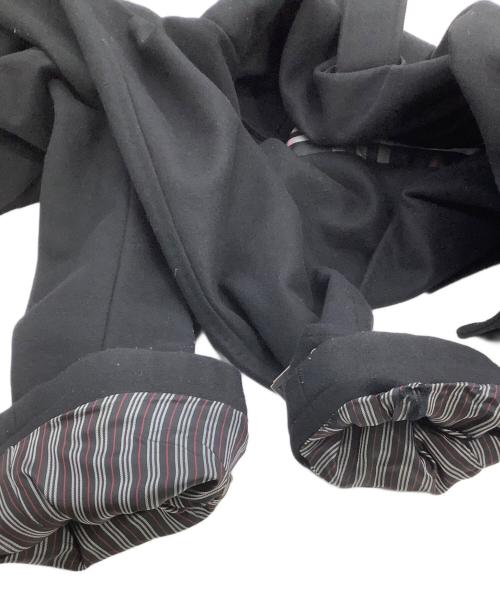 BURBERRY BLACK LABEL（バーバリーブラックレーベル）BURBERRY BLACK LABEL (バーバリーブラックレーベル) トレンチコート ブラック サイズ:LLの古着・服飾アイテム